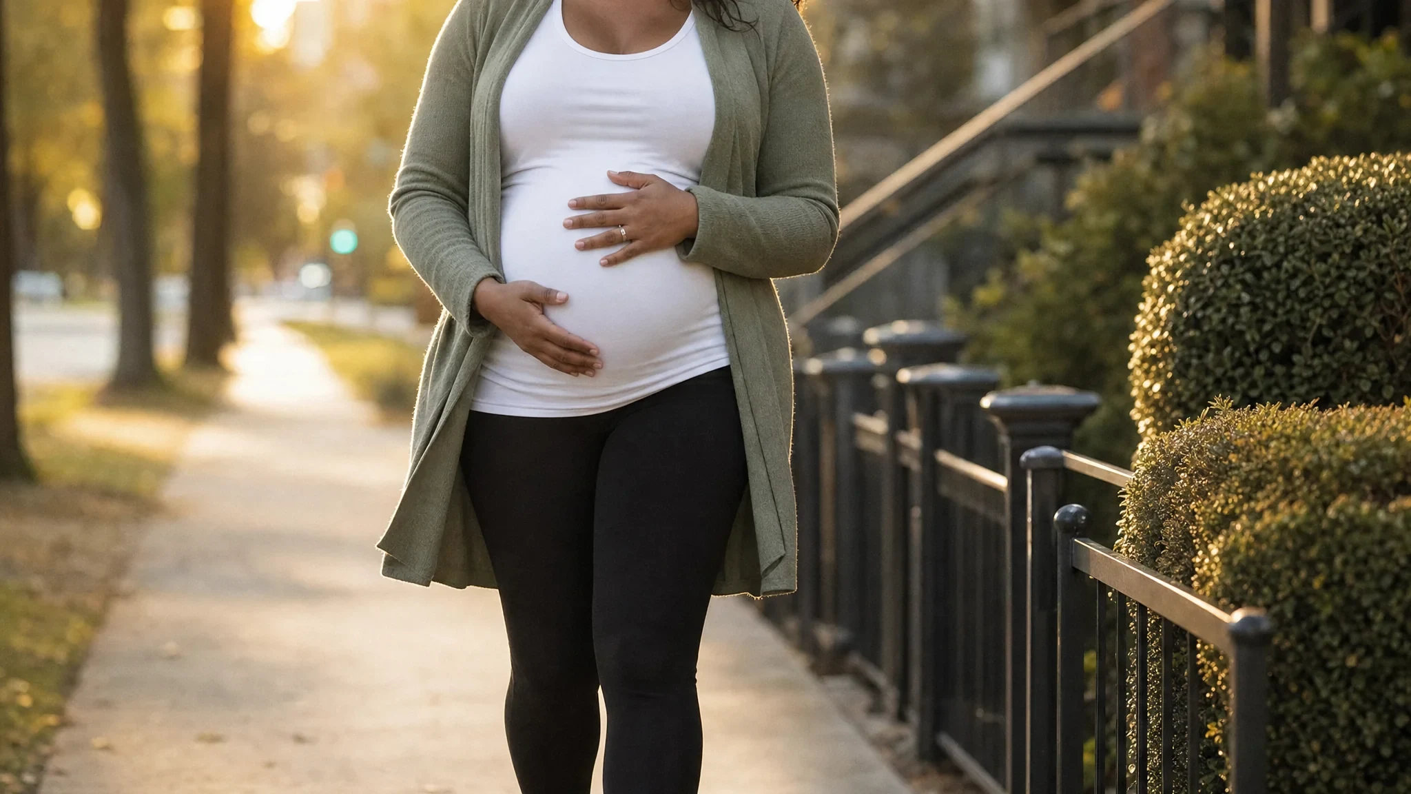 Are stairs or outdoor walks better exercise in pregnancy?