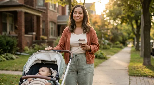 How to Build a Walking Habit With a Newborn (Around Naps and Feeds)