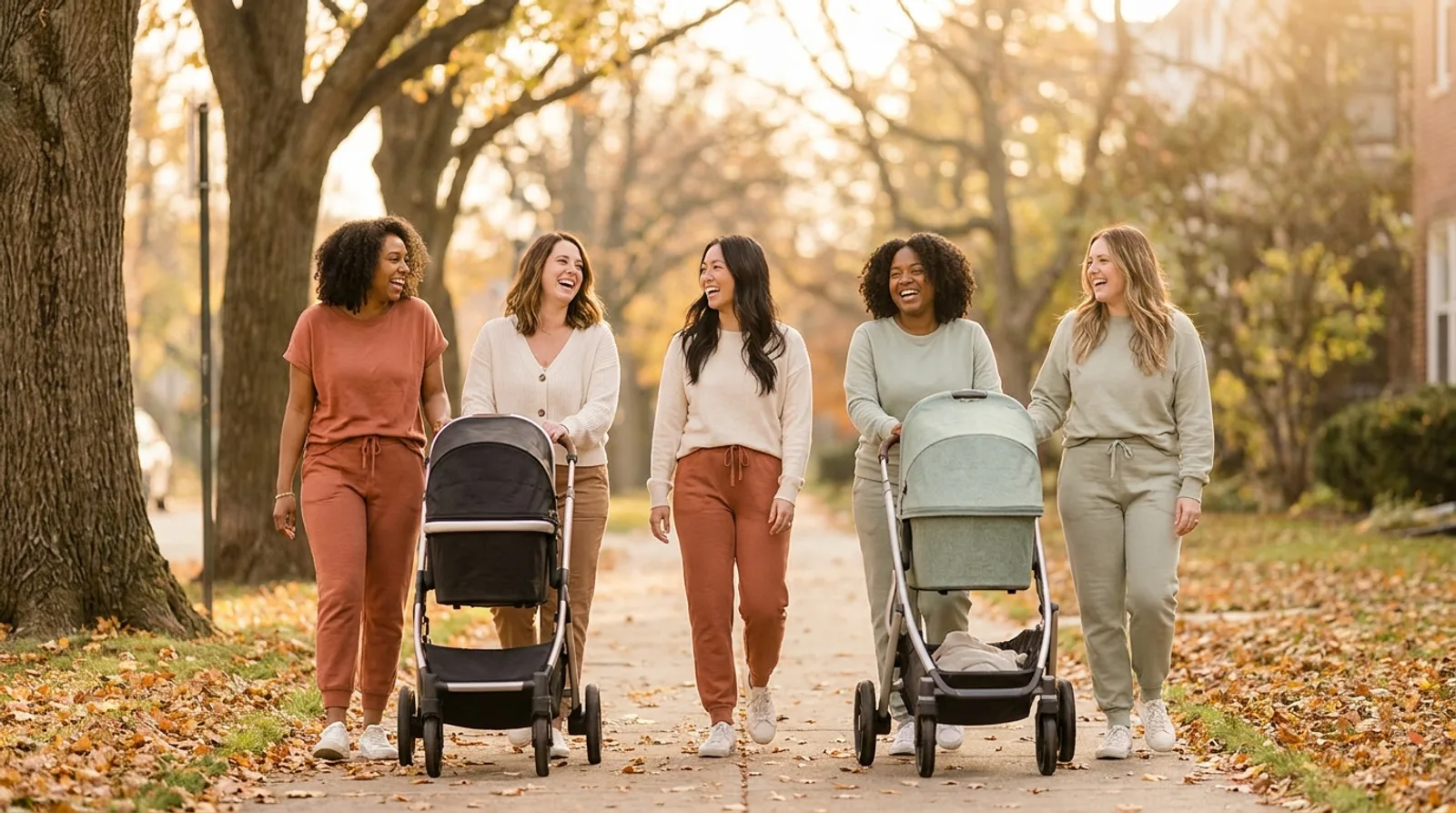 Why Walking With Other Moms Makes the Habit Stick